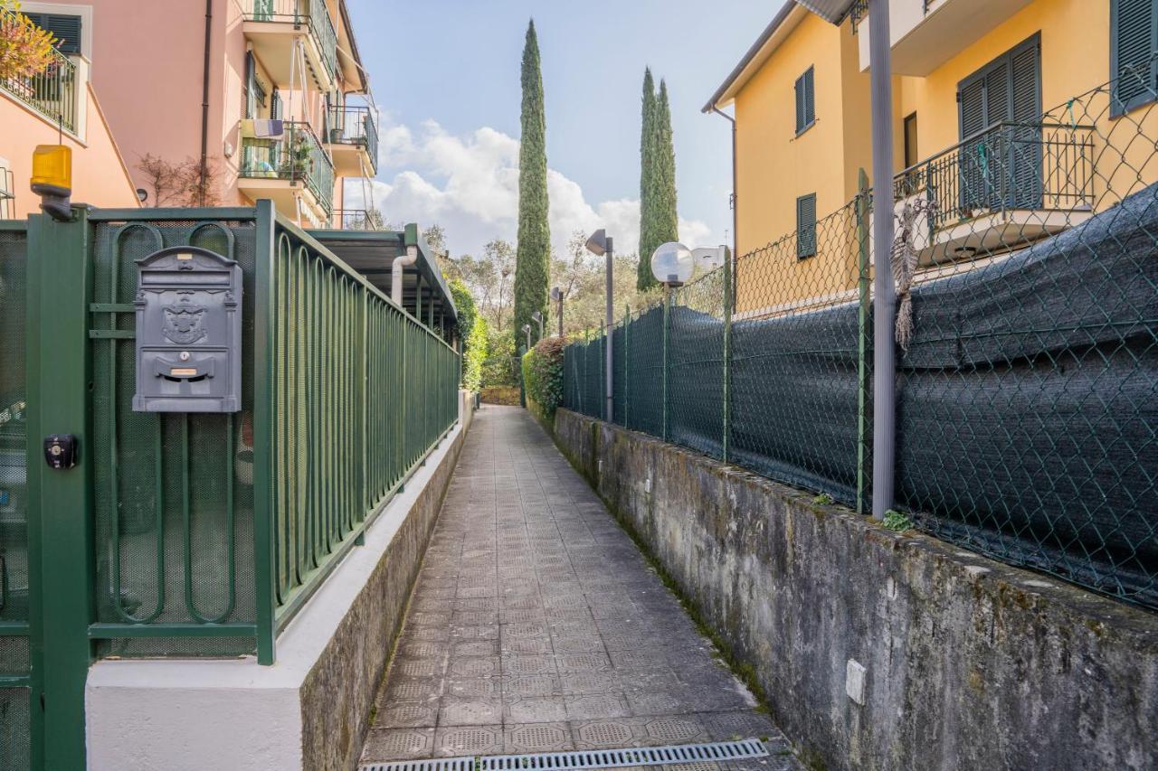 022 - Appartamento Segesta, 400 Metri Dal Mare Con Giardino E Terrazzo Sestri Levante Luaran gambar