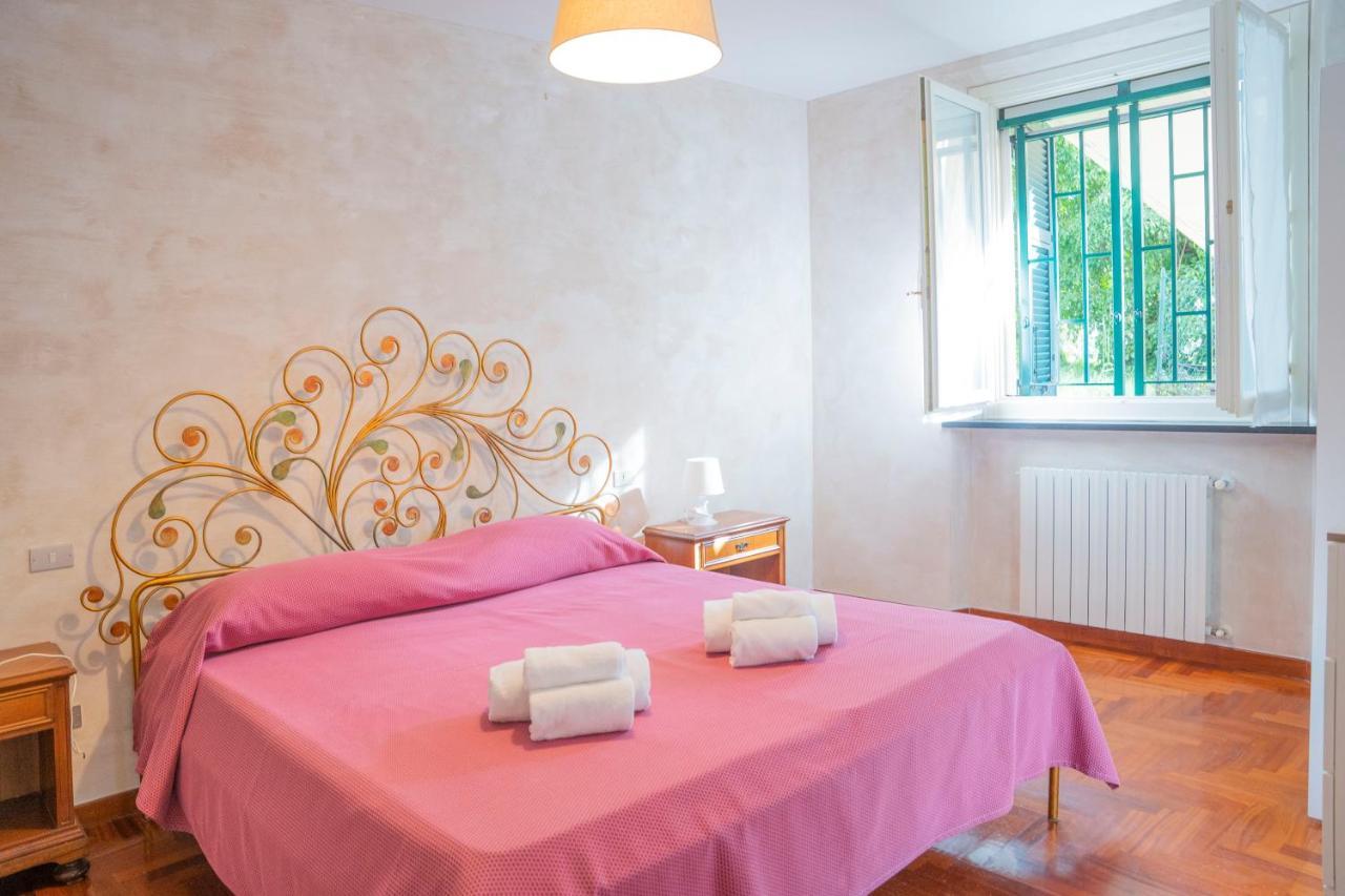 022 - Appartamento Segesta, 400 Metri Dal Mare Con Giardino E Terrazzo Sestri Levante Luaran gambar