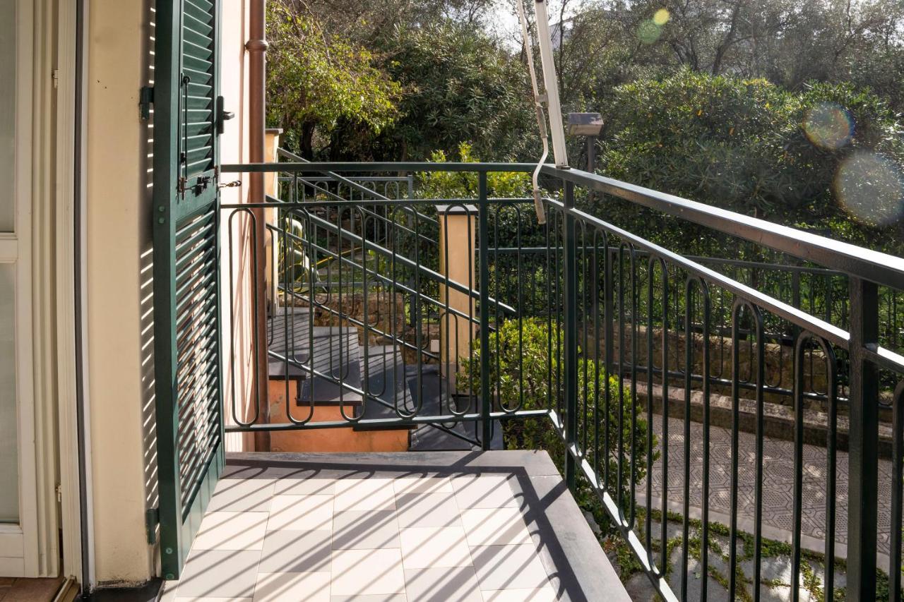 022 - Appartamento Segesta, 400 Metri Dal Mare Con Giardino E Terrazzo Sestri Levante Luaran gambar