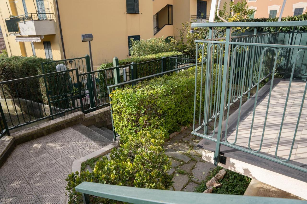 022 - Appartamento Segesta, 400 Metri Dal Mare Con Giardino E Terrazzo Sestri Levante Luaran gambar