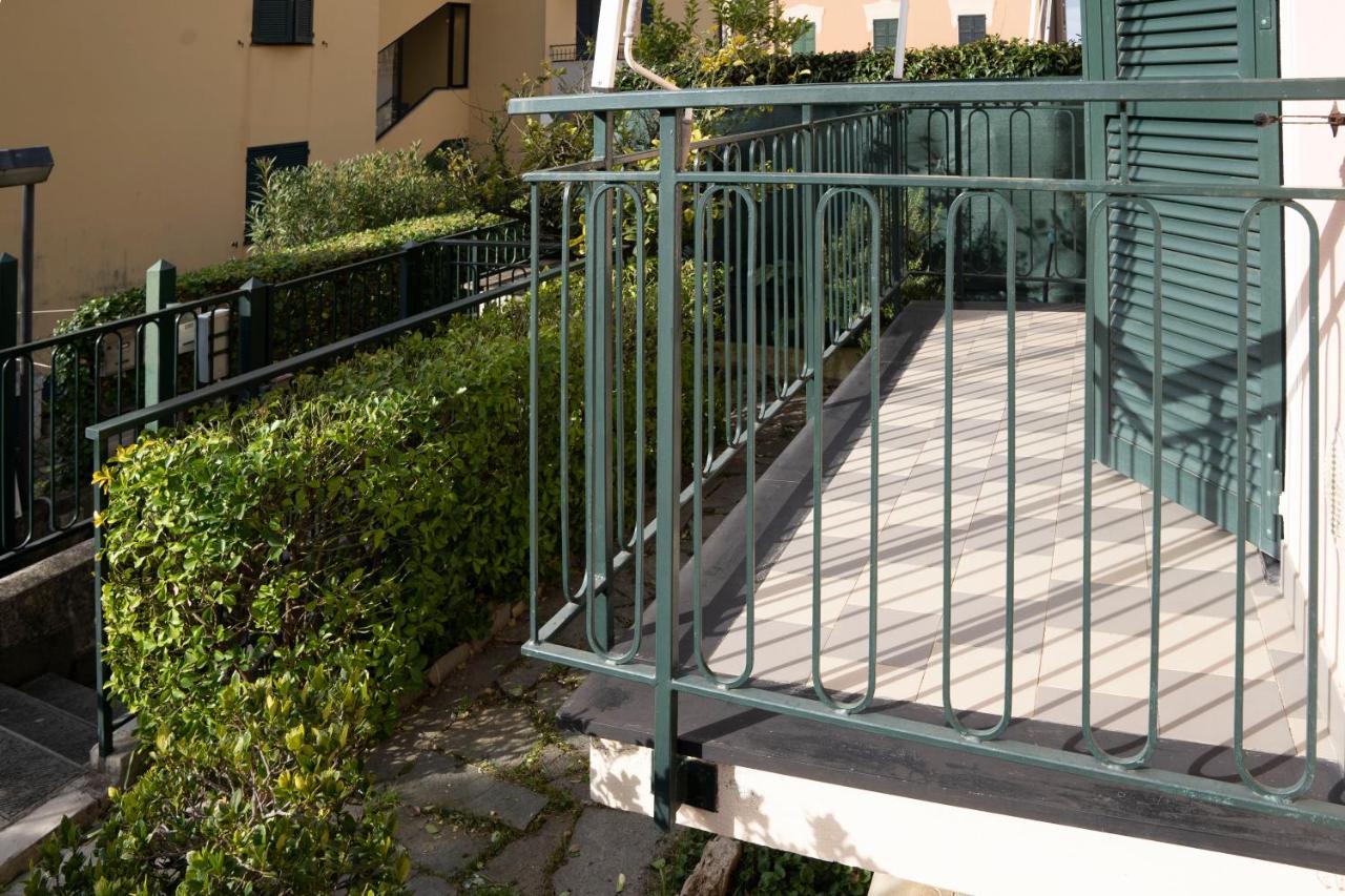 022 - Appartamento Segesta, 400 Metri Dal Mare Con Giardino E Terrazzo Sestri Levante Luaran gambar